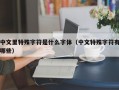 中文里特殊字符是什么字体（中文特殊字符有哪些）