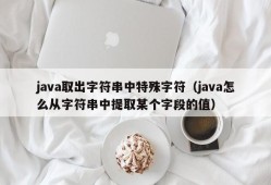 java取出字符串中特殊字符（java怎么从字符串中提取某个字段的值）