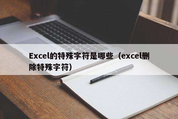 Excel的特殊字符是哪些（excel删除特殊字符）