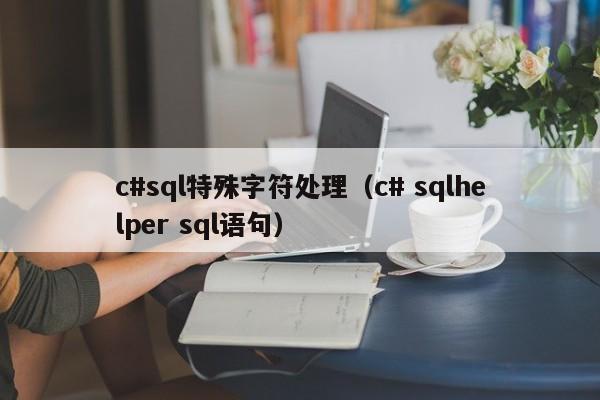 c#sql特殊字符处理（c# sqlhelper sql语句）