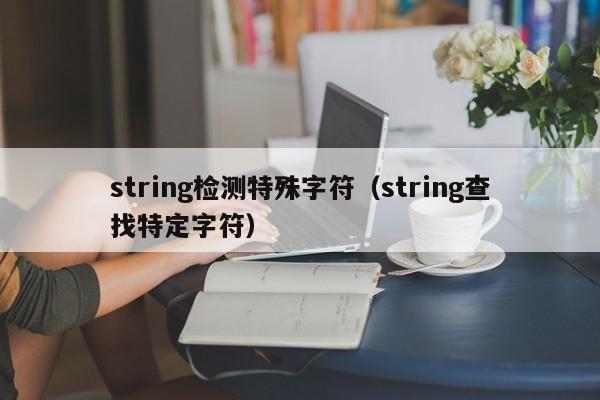 string检测特殊字符（string查找特定字符）